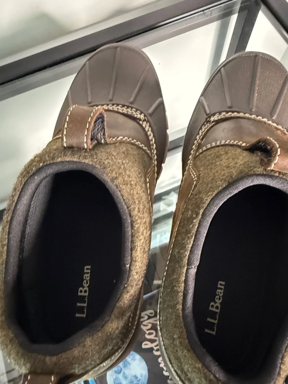 Women LL Bean Storm Chaser Tek 2.5 Slip-On Duck Shoes 6 1/2 EUC